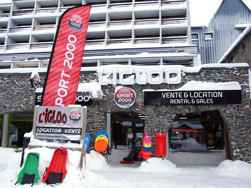 Verleihshop L’Igloo in Résidence Le Buron, Super Besse