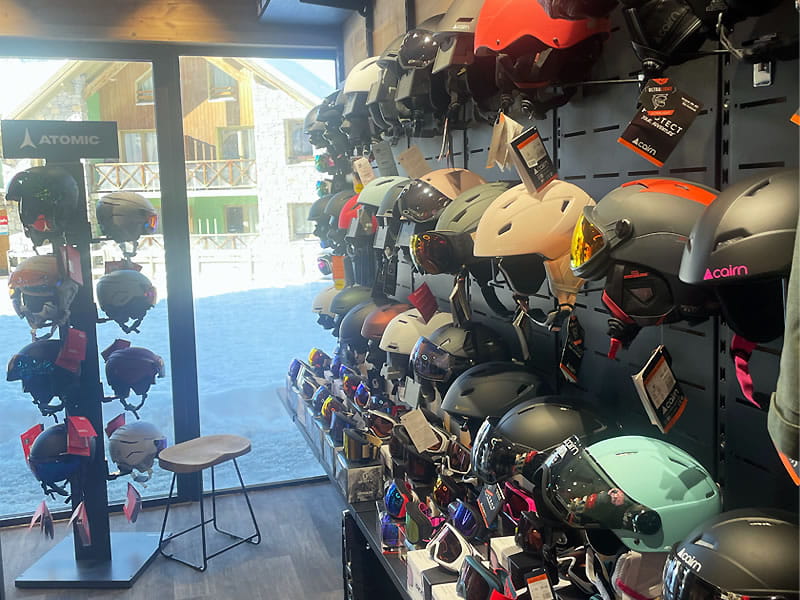 Verleihshop Boîte à Skis in Résidence Les Airelles, Oz en Oisans