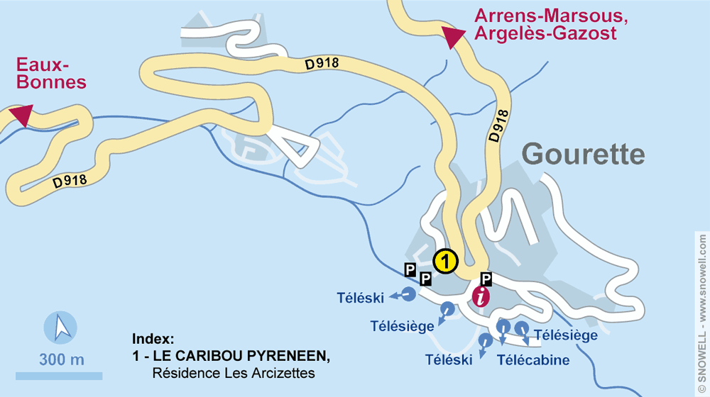 Skiverleih Gourette | SNOWELL