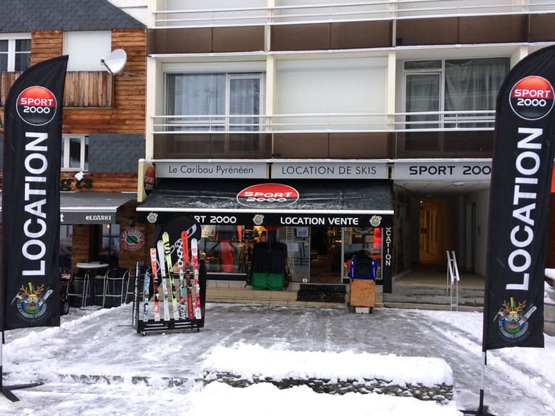 Verleihshop Le Caribou Pyrénéen in Résidence Les Arcizettes, Gourette