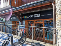 Verleihshop Ekosport-Rent Berard Skishop Peisey in Peisey Vallandry, Résidence Les Cordettes Plan Peisey