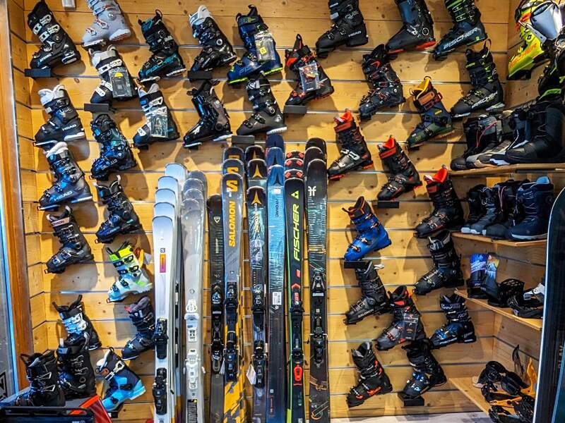 Verleihshop Ekosport-Rent Berard Skishop Peisey in Résidence Les Cordettes Plan Peisey, Peisey Vallandry