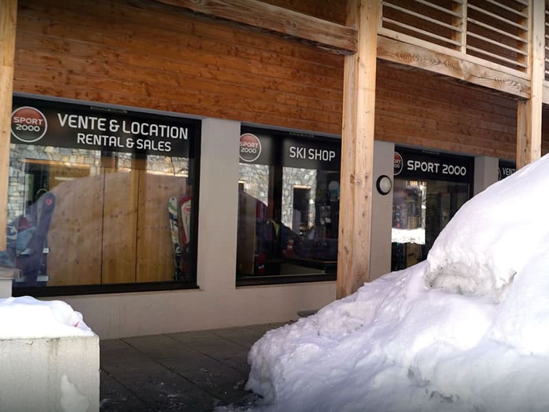 Verleihshop Ski Shop in Résidence Les Portes du Grand Massif, Flaine