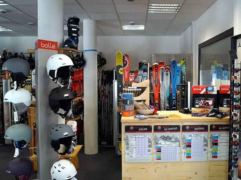 Verleihshop Ski Shop in Résidence Les Portes du Grand Massif, Flaine