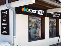 Verleihshop Ekosport-Rent Ski Higher in Meribel Les Allues, Route de la Resse, La Vieille Scierie