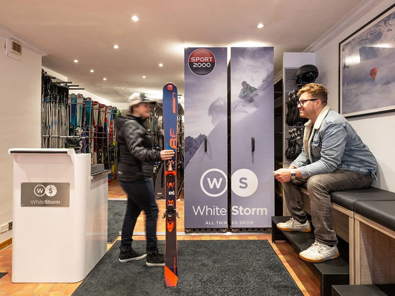 Verleihshop White Storm Ariondaz in Rue de l'Ariondaz, Courchevel 1650