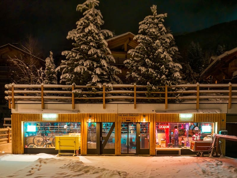 Verleihshop Backside Verbier in Rue de Ransou 191b, Verbier