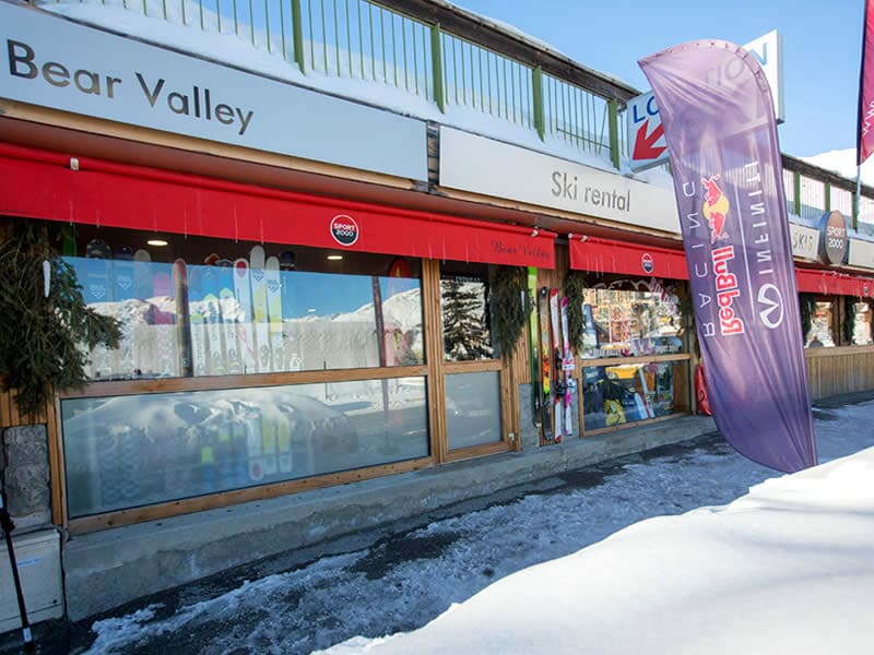 Verleihshop Bear Valley in Rue des Ecrins - Centre Station, Orcieres Merlettes