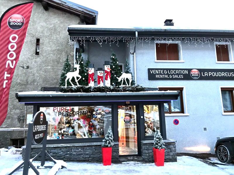 Verleihshop La Poudreuse in Rue des Rochers, Lanslevillard Val Cenis