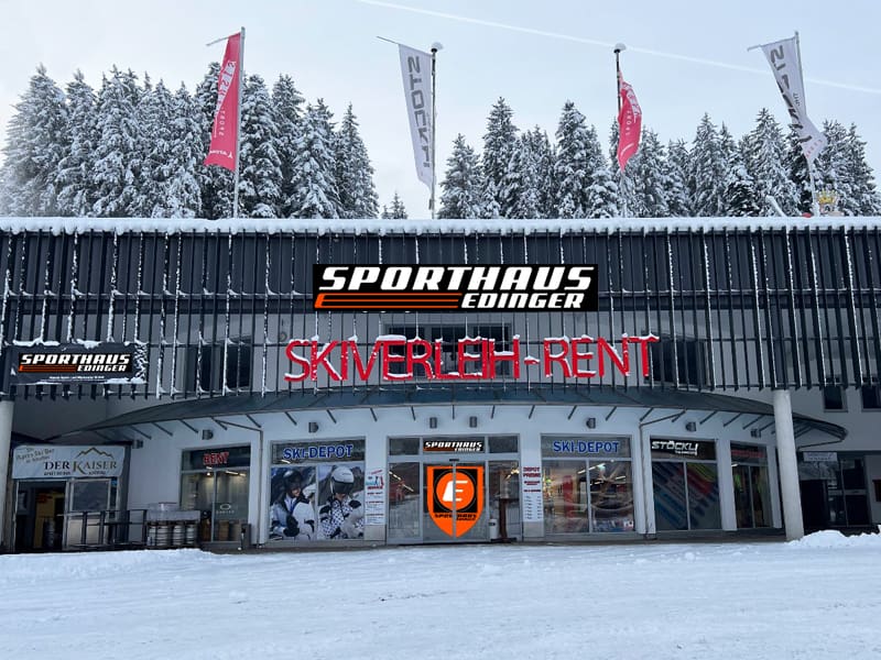 Verleihshop Edinger Sport- und Mietcenter in Schwarzach 2, Scheffau