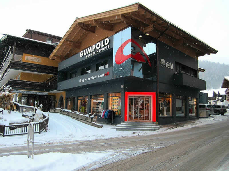 Verleihshop Gumpold Mountain Sports in Schwarzacherweg 200, Hinterglemm