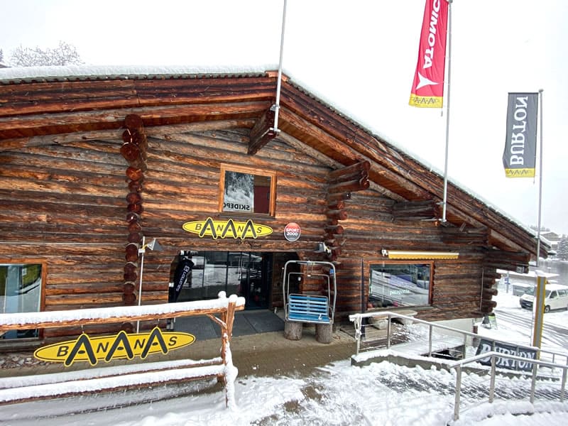 Verleihshop Bananas by Gisler Sport in Seeblickstrasse 6, Arosa