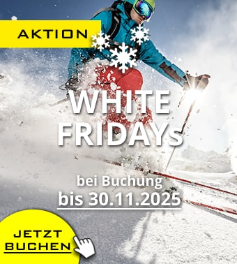 White Fridays bei SNOWELL ❄️ inklusive gratis Storno und Umbuchung für alle Buchungen im Winter 2025/2026 ❄️ Skiverleih online mit SNOWELL