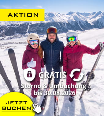 Jetzt: Gratis Storno und Umbuchung ❄️👍🏻❄️ für alle Buchungen für Winter 2026/2027 ❄️👍🏻❄️ Skiverleih online mit SNOWELL