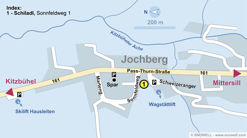 Lageplan Jochberg