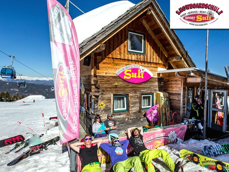 Verleihshop Snowboardschule Suli in St. Lorenzen 31, St. Georgen/Murau - Kreischberg