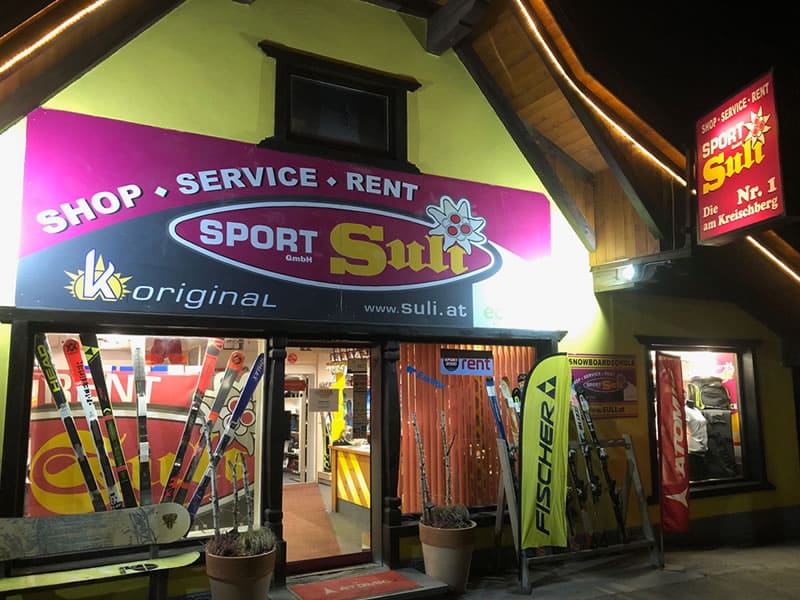 Verleihshop Sport Suli in St. Lorenzen 31, St. Georgen/Murau - Kreischberg