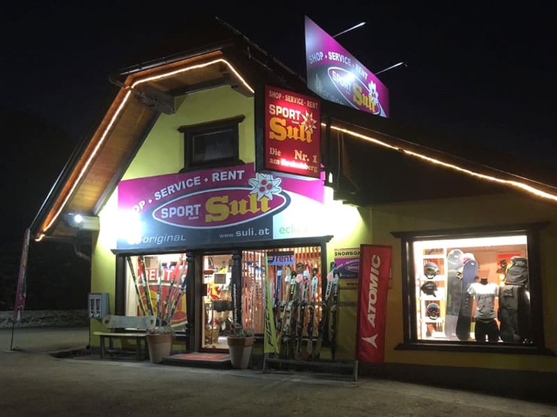 Verleihshop Sport Suli in St. Lorenzen 31, St. Georgen/Murau - Kreischberg