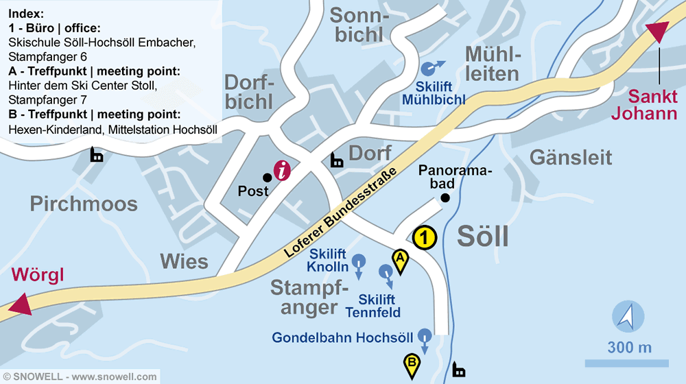 Skischule Söll-Hochsöll Embacher in Söll, Stampfanger 6