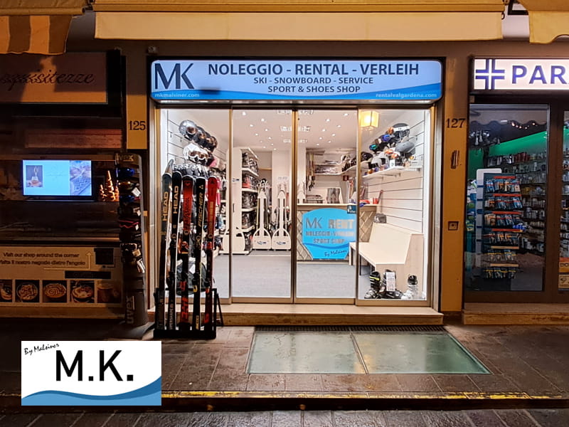 Verleihshop MK Rent Ortisei in Strada Rezia, 127, St. Ulrich