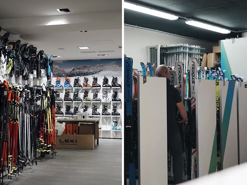 Verleihshop Alta Badia Sport - Shop & Rental in Streda Colz 56, Alta Badia-La Villa/Stern