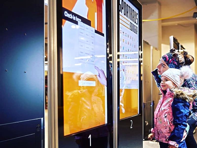 Verleihshop Sporthaus Edinger in Talstation Gondelbahn Hochsöll, Söll