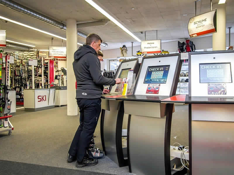 Verleihshop SPORT 2000 Check In in Talstation Gondelbahn Streuböden, Lindau 16b, Fieberbrunn