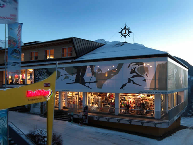 Verleihshop Sport Lentsch - Sport vor Ort in Talstation Hochzeigerbahn Jerzens, Arzl im Pitztal