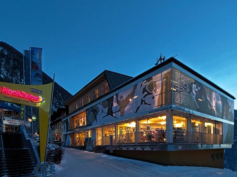Verleihshop Sport Lentsch - Sport vor Ort in Talstation Hochzeigerbahn, Jerzens