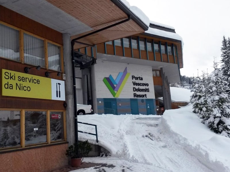 Verleihshop Ski Service da Nico in Talstation Porta Vescovo Umlaufbahn - Via Piagn 2, Arabba