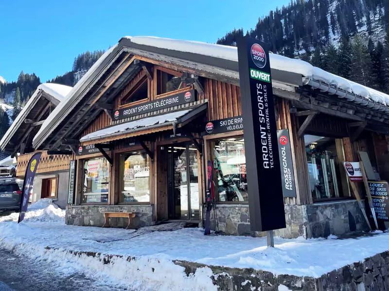 Verleihshop Ardent Sports in Télécabine d'Ardent, Montriond