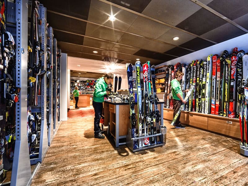 Verleihshop Gisler Sport in Tschuggen Grand Hotel, Arosa