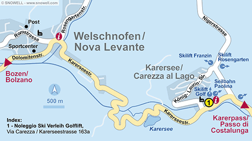 Lageplan Welschnofen