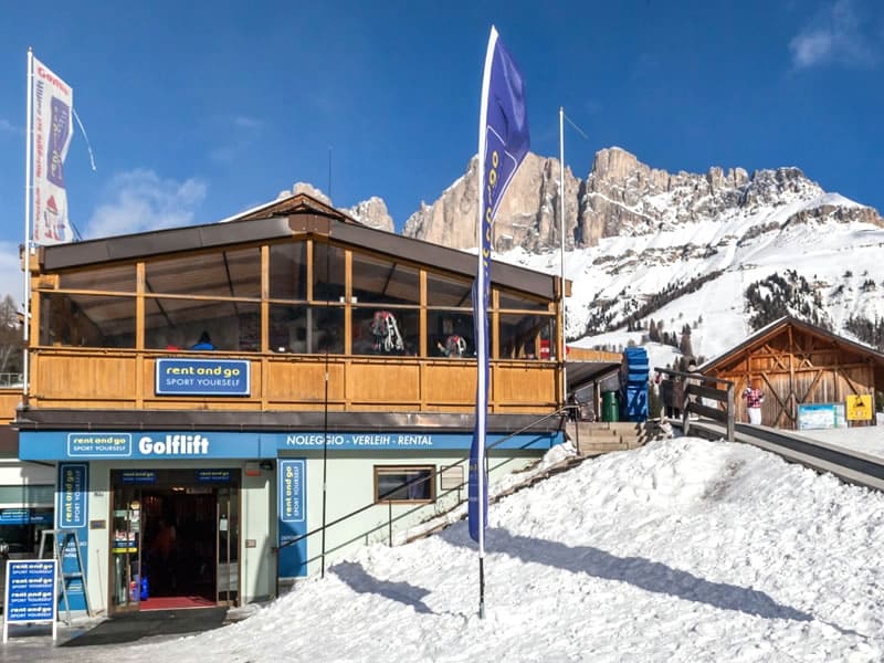 Verleihshop Noleggio Ski Verleih Golflift in Via Carezza / Karerseestrasse 163/A, Welschnofen