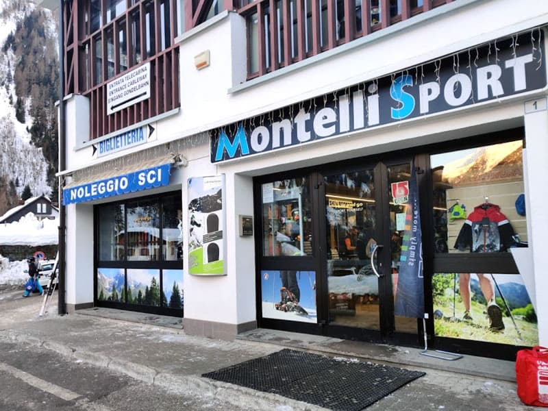 Verleihshop Montelli Sport in Via dei Cavai, 1, Pejo