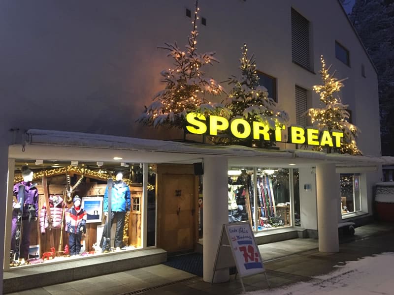 Verleihshop Sport Beat in Via Nova 49, Flims