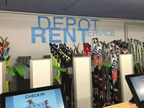 Verleihshop Rent and go Kandahar in Sestriere, Via Pinerolo, 8