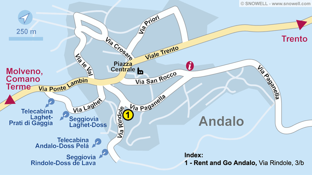 Skiverleih Andalo SNOWELL
