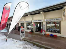 Verleihshop FL Sport in Les Deux Alpes 1800, Village du Clos des Fonds, Place des Arcades - Les Deux Alpes 1800