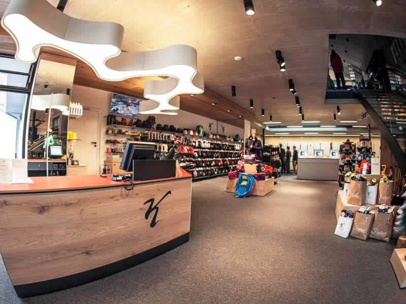 Verleihshop Sport & Mode Kessler in Walserstrasse 73-75, Kleinwalsertal - Riezlern