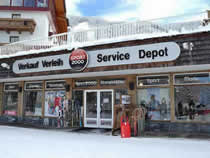 Verleihshop SPORT 2000 Brandstätter Ikarus Bahn in Werfenweng, Weng 149 - Talstation Ikarus