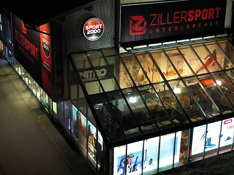 Verleihshop SPORT 2000 Zillersport Unterlercher in Zillertalstrasse 10, Fügen